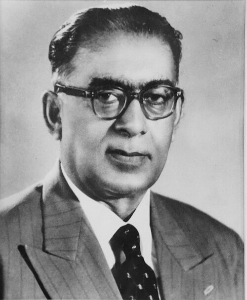 পাকিস্তানের প্রধানমন্ত্রী ফিরোজ খান নূনের প্রতিকৃতি (নেহরু–নূন চুক্তি ১৯৫৮)