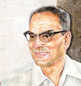 ড. বিধান চন্দ্র রায় প্রতিকৃতি - Dr Bidhan Chandra Roy portrait West Bengal Chief Minister physician