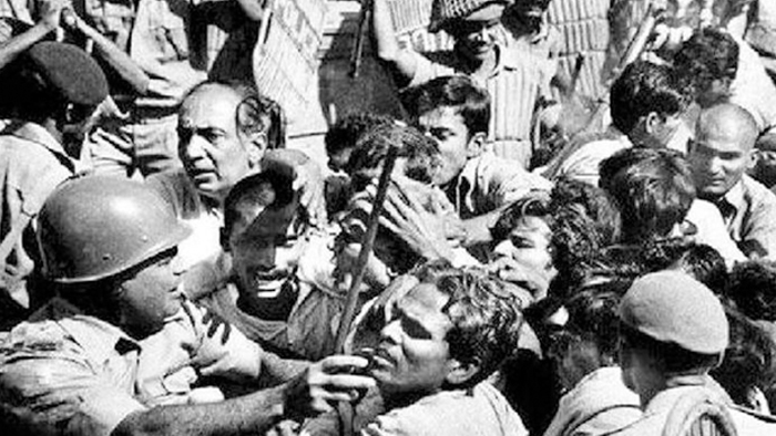 Emergency 1975 India Turkman Gate incident police firing and media censorship protest