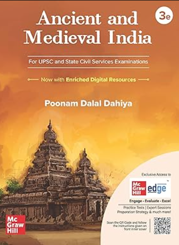 Ancient and Medieval India by Poonam Dalal Dahiya for UGC NET History preparation