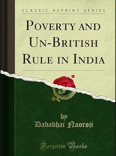 dadabhai naoroji drain theory book cover poverty and un british rule in india