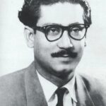 Sheikh Mujibur Rahman portrait, founder of Bangladesh and first President
